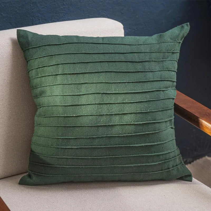 Capa de Almofada Drapeada