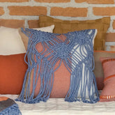 Capa de Almofada Terra Céu Trama