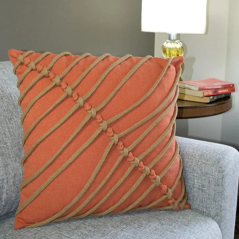 Capa de Almofada Nó Invertido