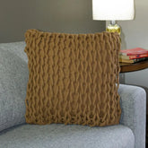 Capa de Almofada Ponto Crochê