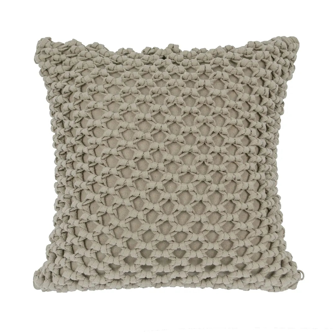 Capa de Almofada Autêntica Areia