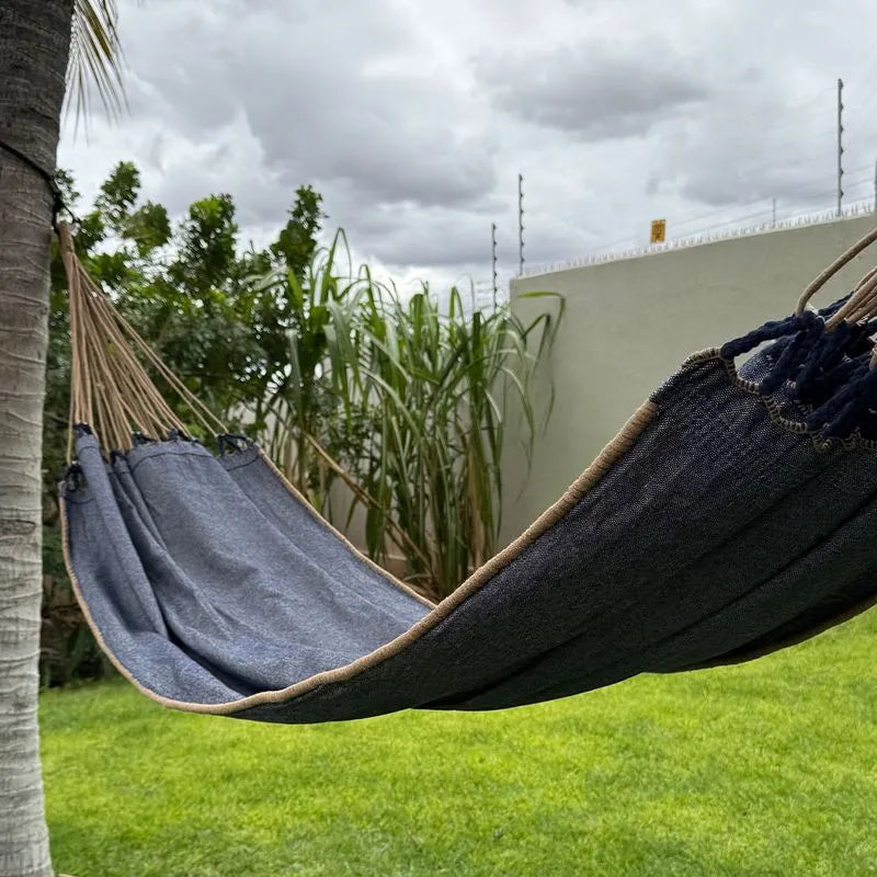 Rede de Descanso Casal Jeans