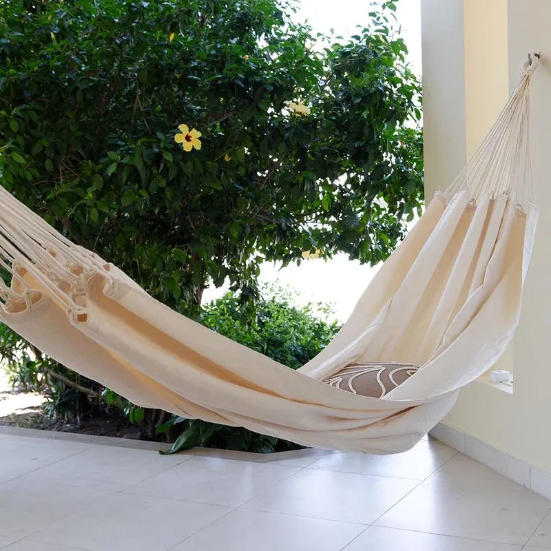 Rede de Descanso Solteiro Tambaú Casual Cru