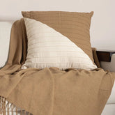 Capa de Almofada Drapeado Duplo