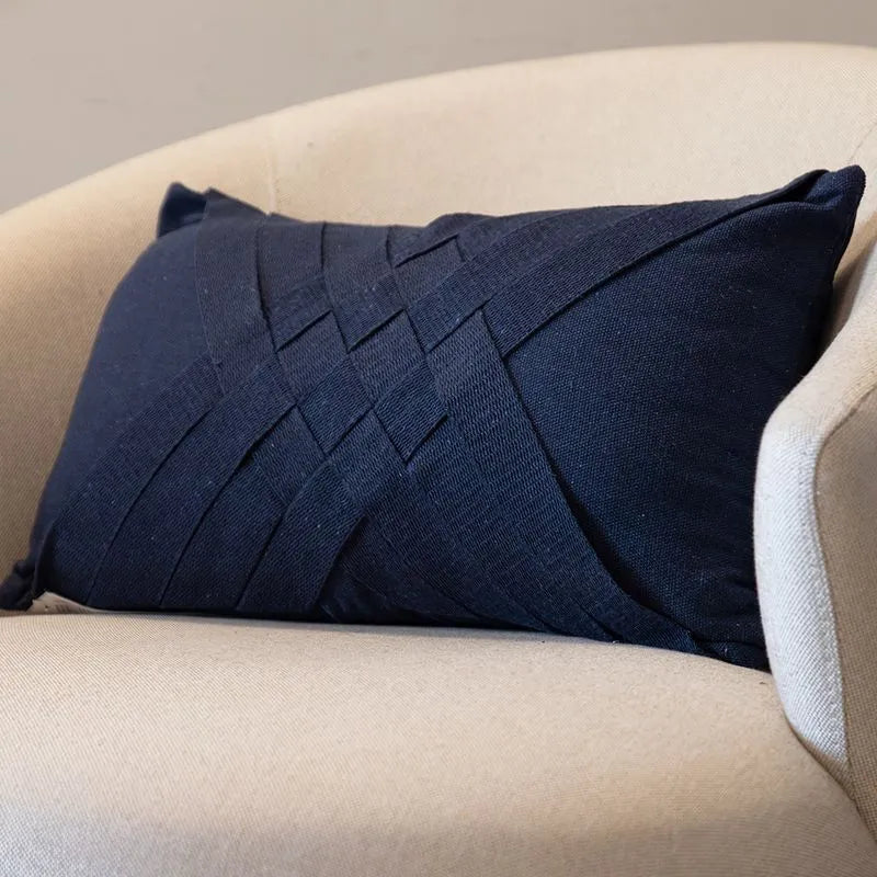 Capa de Almofada Trancê Diagonal