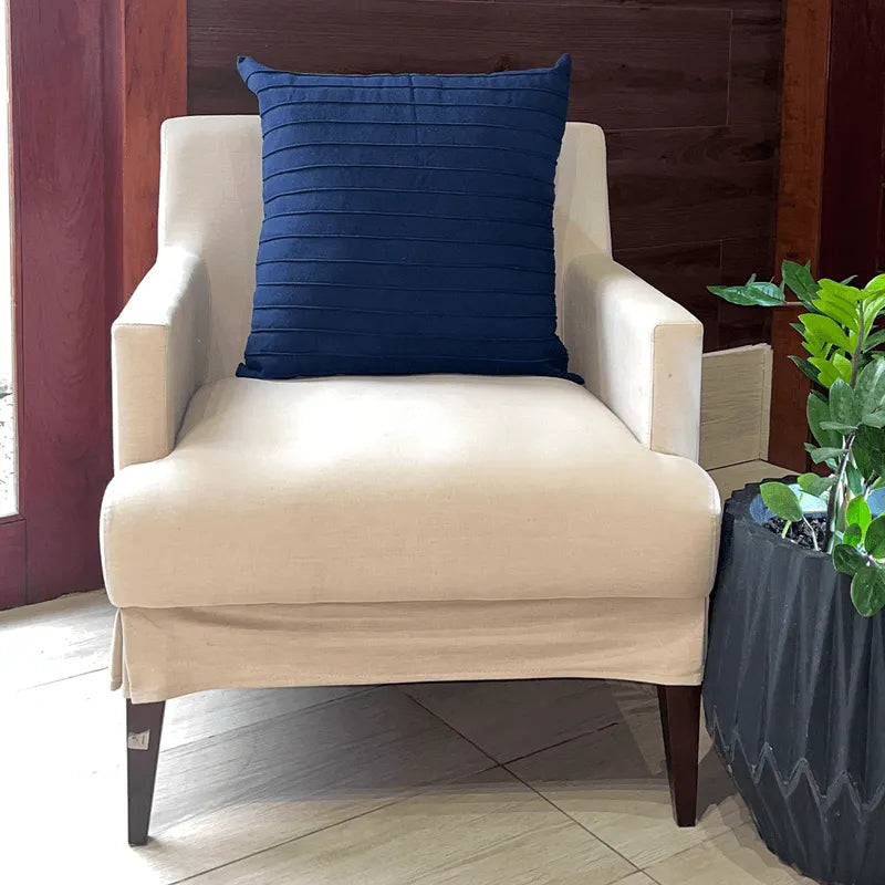 Capa de Almofada Drapeada