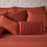 Capa de Almofada Ponto Crochê