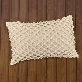 Capa de almofada Macramê com Corda