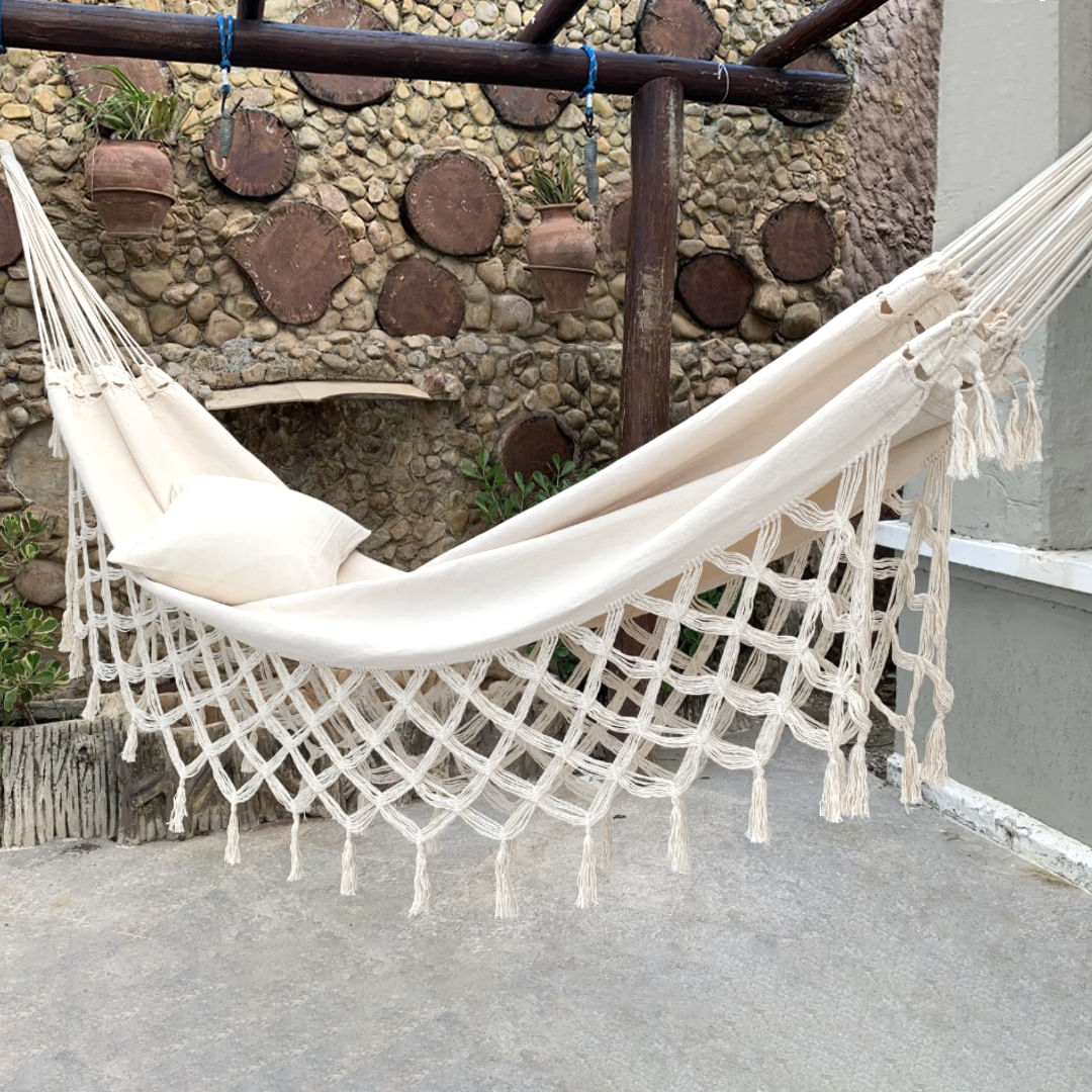 Rede de Descanso Casal Xingu TR  100% algodão