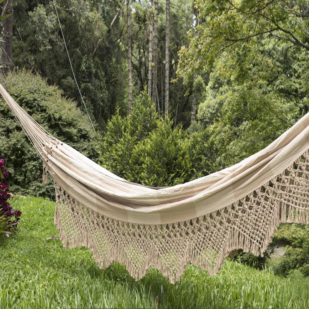 Rede de Descanso King TR ML Cru e natural