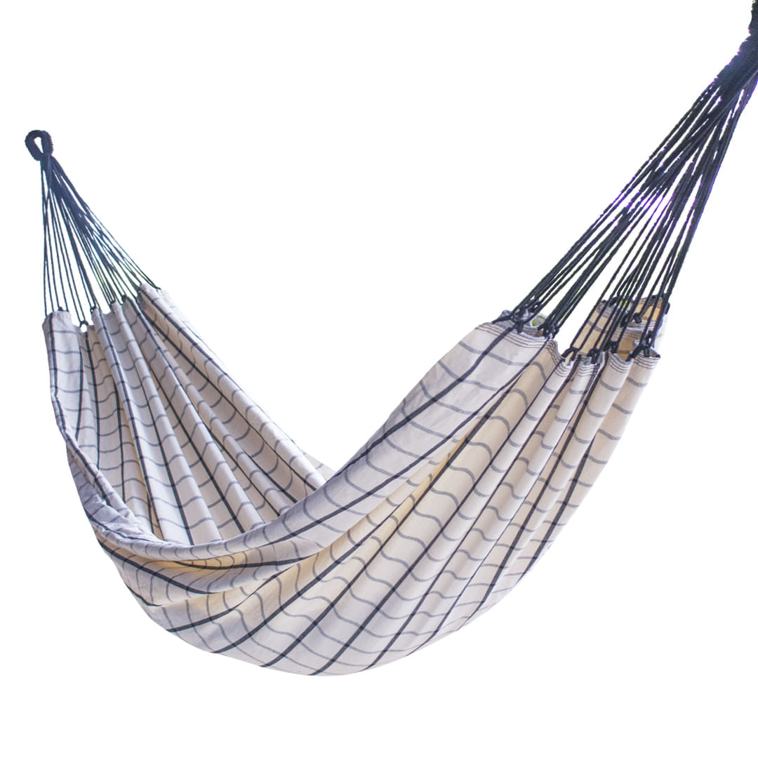 Rede de Descanso Solteiro Tambaú Casual Xadrez