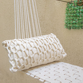 Capa de Almofada Ponto Crochê