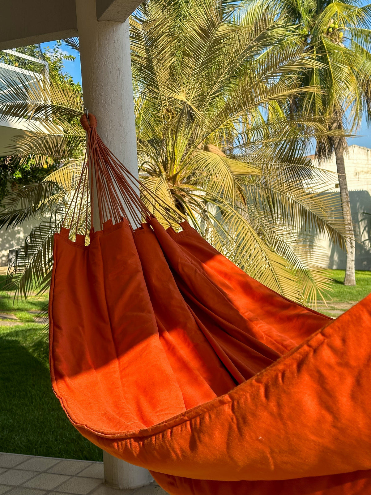 Rede de Descanso Casal Acolchoada