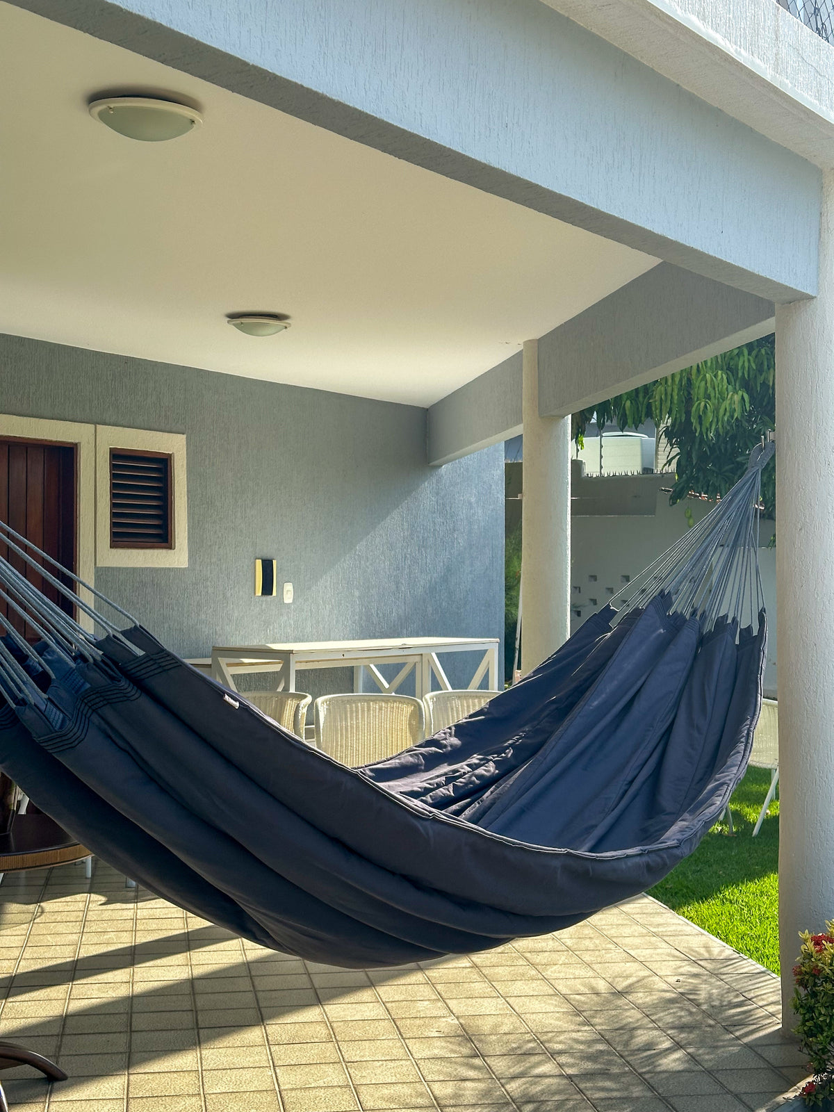 Rede de Descanso Casal Acolchoada