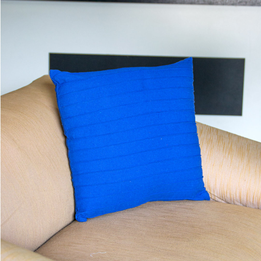 Capa de Almofada Drapeada