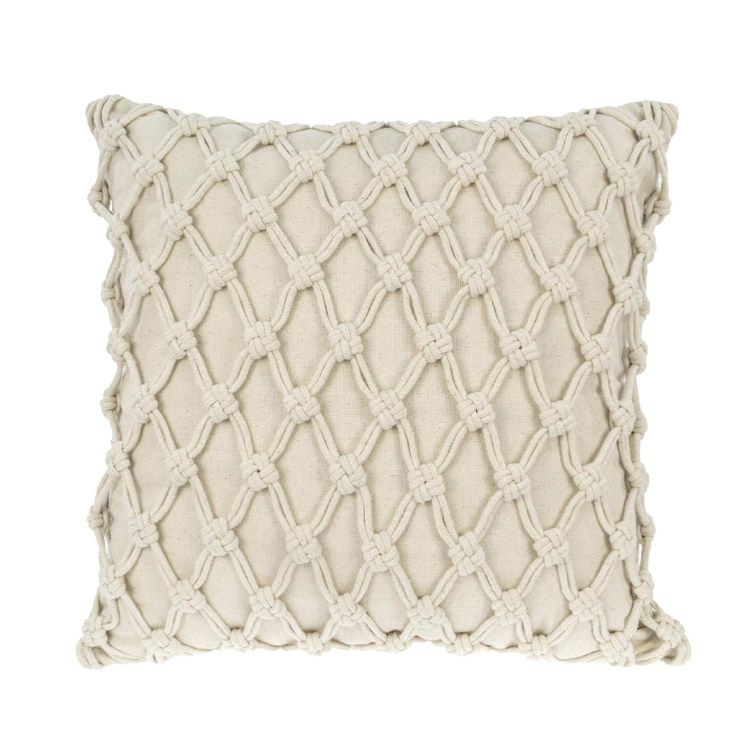 Capa de Almofada Amizade Cru