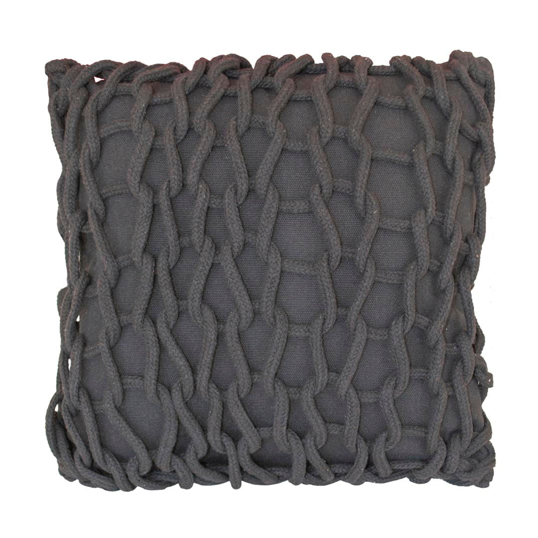 Capa de Almofada Ponto Crochê