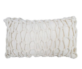 Capa de Almofada Ponto Crochê