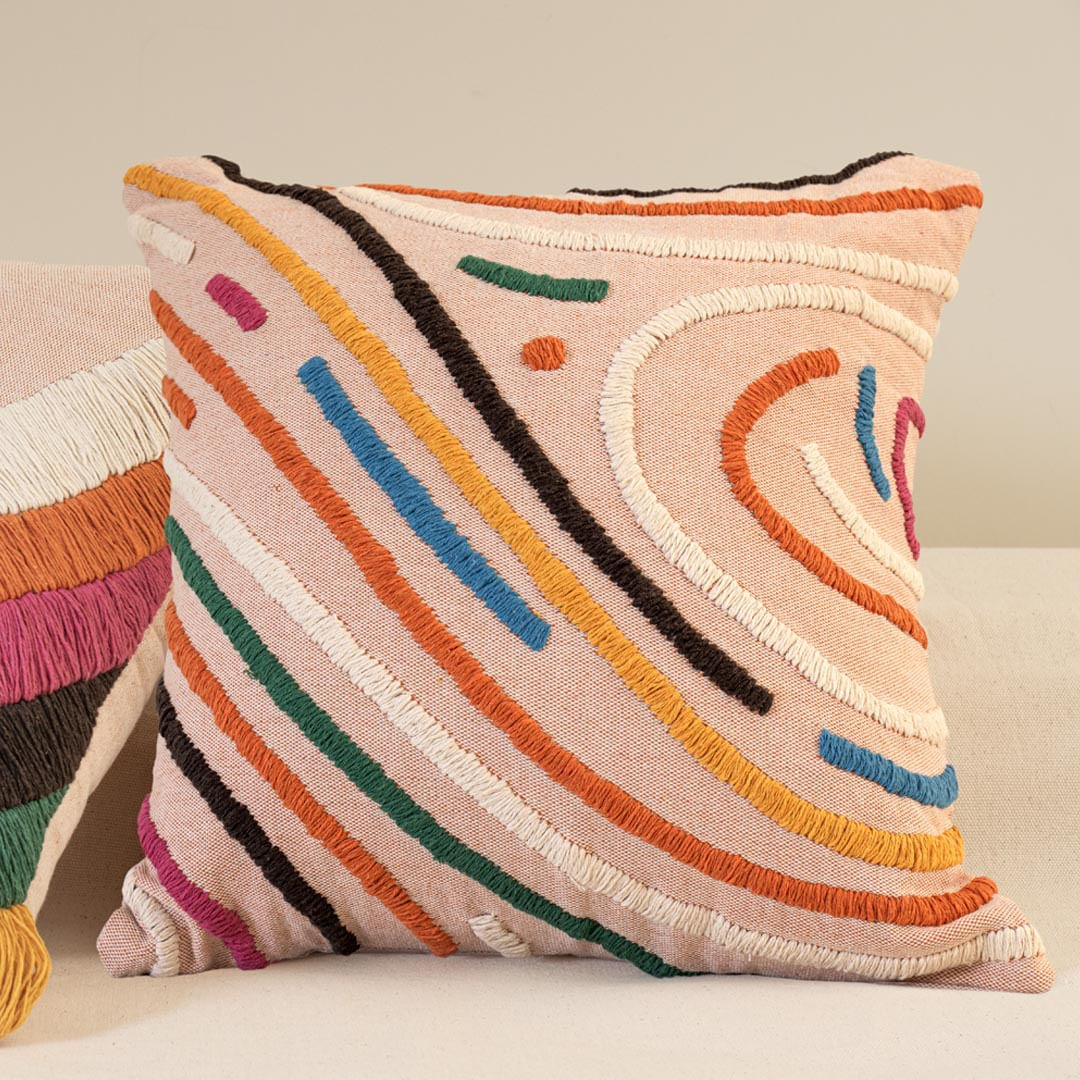 Capa de Almofada Grafismo