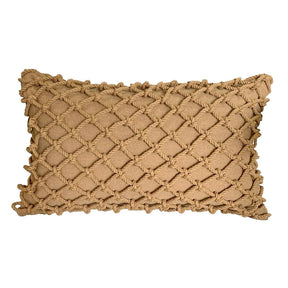 Capa de almofada Macramê com Corda