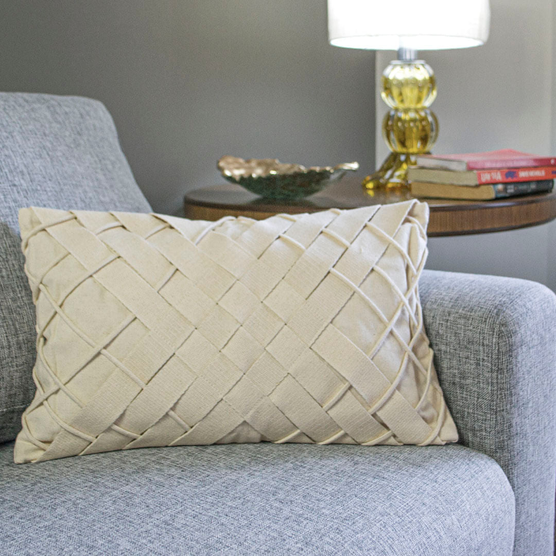 Capa de Almofada Trancê Diagonal