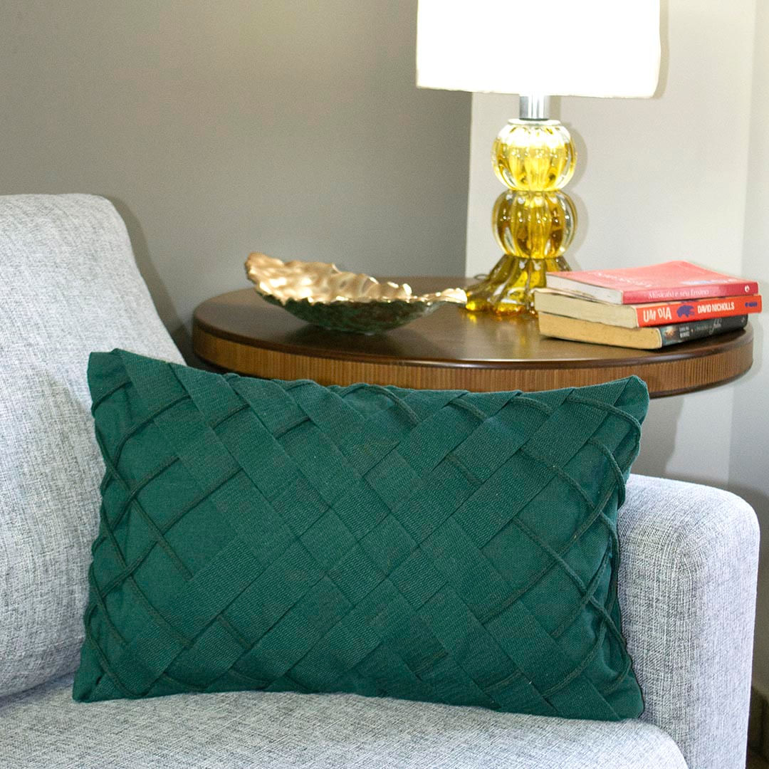 Capa de Almofada Trancê Diagonal